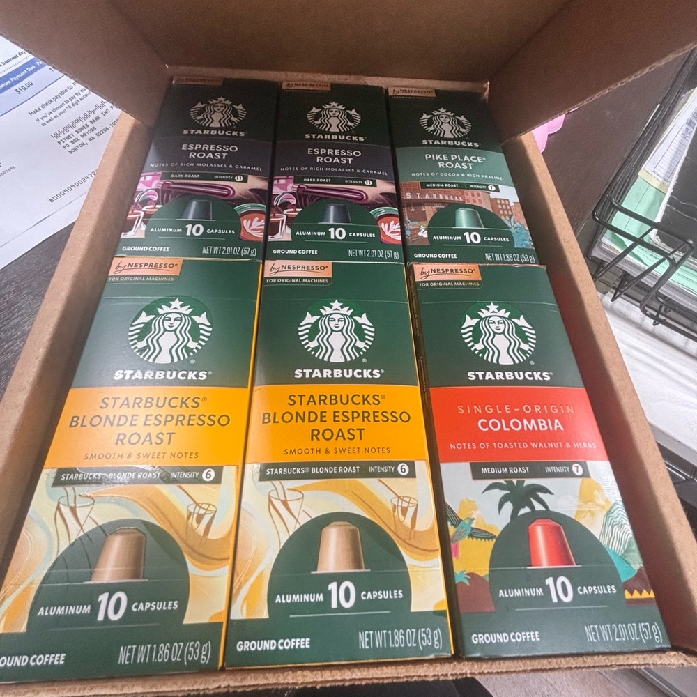 Starbucks Espresso and Coffee Capsule Collection